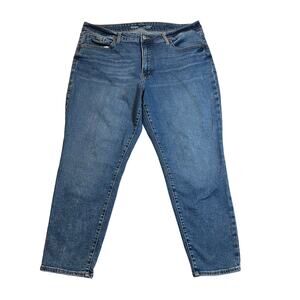 Old Navy Women's Straight Leg Jeans - Blue